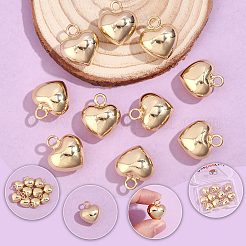 10Pcs Brass Pendants&nbsp;KK-BBC0025-54