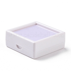 Square Plastic Diamond Presentation Boxes&nbsp;OBOX-G017-01B