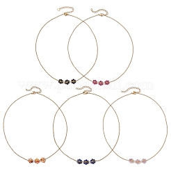 Natural Gemstone Pendant Necklaces&nbsp;NJEW-JN05103