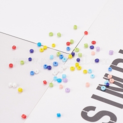 195G 15 Colors Glass Seed Beads&nbsp;SEED-YW0001-11C