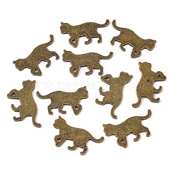 Alloy Kitten Cabochons&nbsp;PALLOY-WH0072-73D-AB