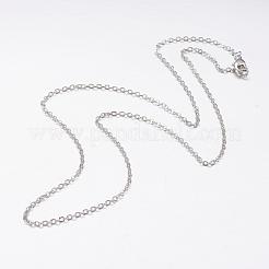 Brass Chain Necklaces&nbsp;MAK-L009-07P