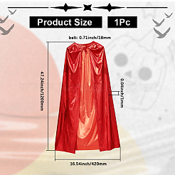 Cloth Halloween Poncho&nbsp;AJEW-WH20067-055