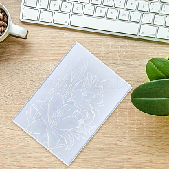 PP Plastic Embossing Folder Templates&nbsp;DIY-WH20048-050B