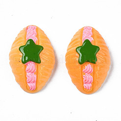 Epoxy Resin Cabochons&nbsp;CRES-S358-46