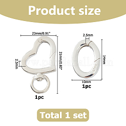 1Pc 925 Sterling Silver Swivel Clasps&nbsp;STER-HS0001-24D