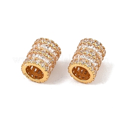 925 Sterling Silver Micro Pave Clear Cubic Zirconia Beads&nbsp;SE-CBAF1B2-16C-G