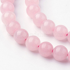 Natural Rose Quartz Bead Strands&nbsp;G-G735-59-6mm