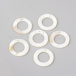 Freshwater Shell Pendants&nbsp;SHEL-Q008-47