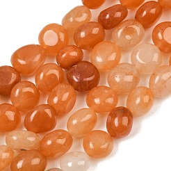 Natural Red Aventurine Beads Strands&nbsp;GG-CBA787B-A15