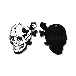 Halloween Printed Acrylic Pendants&nbsp;SACR-G026-02D