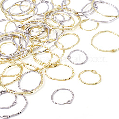 Alloy Open Back Bezel Pendants&nbsp;PALLOY-PJ0001-11