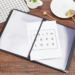 A4 Plastic Menu Book Protector&nbsp;AJEW-WH0237-11