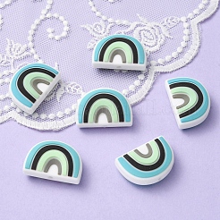 6Pcs Food Grade Eco-Friendly Silicone Focal Beads&nbsp;SIL-YW0001-04B