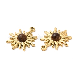 Ion Plating(IP) 316 Stainless Steel Sun Pendants&nbsp;STAS-K258-34G