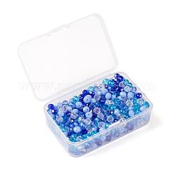 500Pcs 5Colors Electroplate Glass Beads&nbsp;EGLA-LS0001-01A