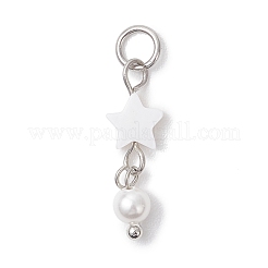 Natural Freshwater Shell Pendants&nbsp;PALLOY-JF04751
