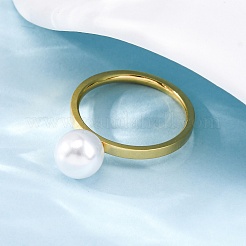 304 Stainless Steel Finger Rings for Women&nbsp;RJEW-B070-02A-G