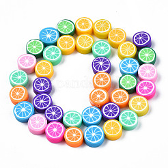 Handmade Polymer Clay Bead Strands&nbsp;CLAY-N006-79