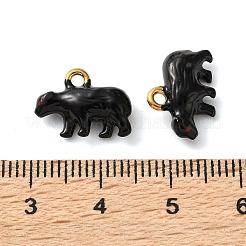 304 Stainless Steel Enamel Pendants&nbsp;SA-L002-05G