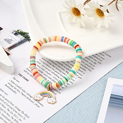 1200Pcs 8 Colors Handmade Polymer Clay Beads&nbsp;CLAY-YW0001-15B