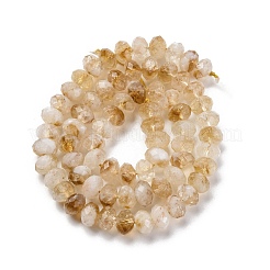 Heated Natural Citrine Beads Strands&nbsp;G-K380-A40-04