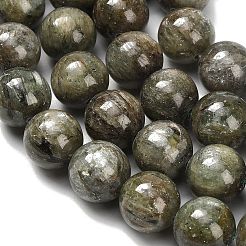 Natural Green Kyanite Beads Strands&nbsp;G-H335-B05-12mm