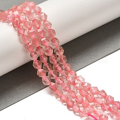 Cherry Quartz Glass Beads Strands&nbsp;G-K382-A05-01