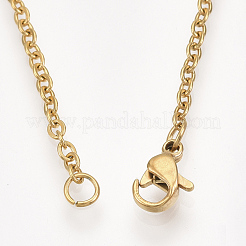 201 Stainless Steel Pendant Necklaces&nbsp;NJEW-T009-JN109-2-40