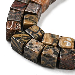 Natural Leopard Skin Jasper Beads Strands&nbsp;G-Q1008-B09