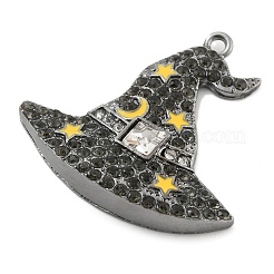 Alloy with Glass Rhinestone Pendants&nbsp;FIND-B033-01A-B