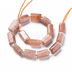 Natural Sunstone Beads Strands&nbsp;X-G-S345-8x11-011