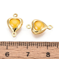 Brass Connector Charms&nbsp;KK-N286-03A-G