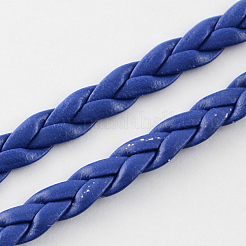 Braided Imitation Leather Cords&nbsp;LC-S002-5mm-07