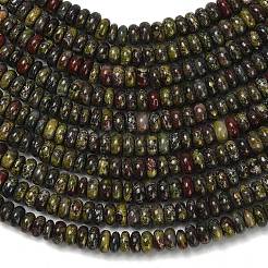 Natural Dragon Blood Beads Strands&nbsp;G-L635-A23-4x2mm