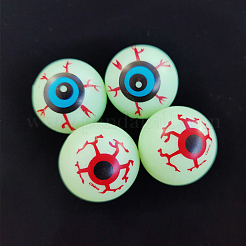 Glow in The Dark Plastic Bouncy Eyeballs&nbsp;LS-LUMI-PW0001-162