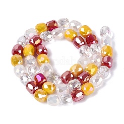 Electroplate Mixed Styles Glass Beads Strands&nbsp;EGLA-N022-13A-A05
