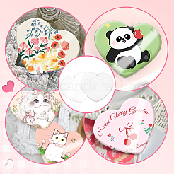 Transparent PVC Badge Protective Film for Craft Protection&nbsp;AJEW-WH0348-656A