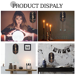 Wooden Wall-Mounted Small Crystal Display Shelf&nbsp;ODIS-WH0026-10D