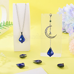4Pcs Glass Pendants&nbsp;GLAA-TA0004-30