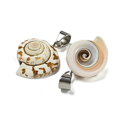 Natural Shiva Eye Shell Pendants&nbsp;BSHE-G039-05