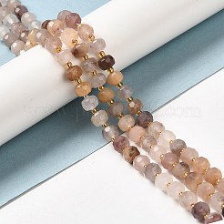 Natural Strawberry Quartz Beads Strands&nbsp;G-P508-A16-01