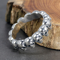 Skull Head Alloy Finger Rings&nbsp;FS-WGF71B4-03