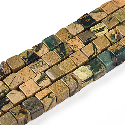 Natural Verdite Stone Beads Strands&nbsp;G-T140-47B