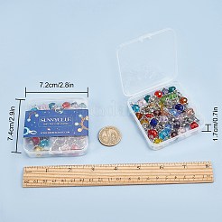 Glass Pendants&nbsp;HJEW-SC0001-07