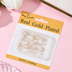 10 Sets Brass Toggle Clasps&nbsp;KK-BBC0021-08