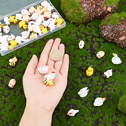 42pcs 7 style  Opaque Resin Pendants&nbsp;RESI-PH0001-51