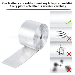 Soft Flat Imitation Leather Cord&nbsp;LC-WH0006-03A-01