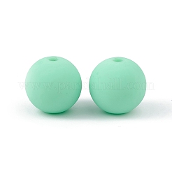 Rubberized Style Opaque Acrylic Beads&nbsp;MACR-F073-01