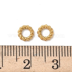 304 Stainless Steel Twisted Ring Linking Rings&nbsp;STAS-L300-005A-G